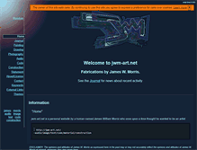 Tablet Screenshot of jwm-art.net